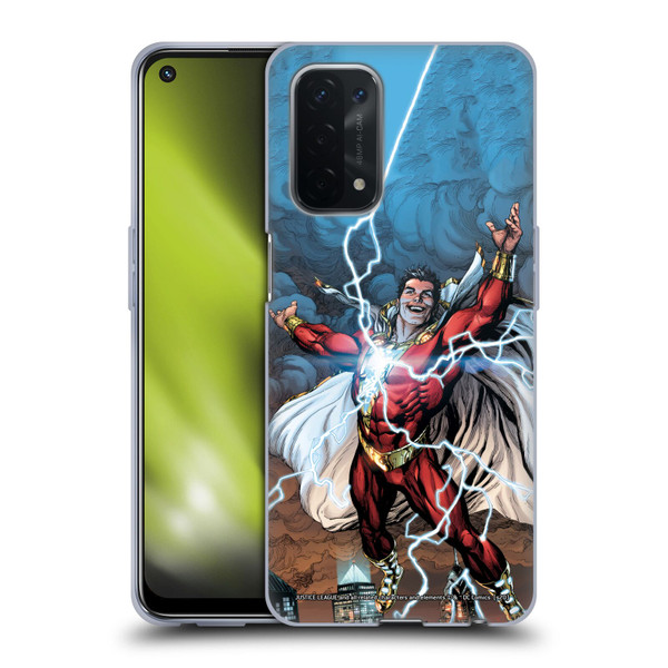 Justice League DC Comics Shazam Comic Book Art Issue #1 Variant 2019 Soft Gel Case for OPPO A54 5G