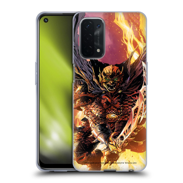 Justice League DC Comics Dark Comic Art Etrigan Demon Knights Soft Gel Case for OPPO A54 5G