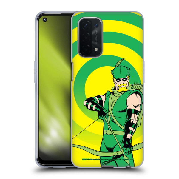 Justice League DC Comics Green Arrow Comic Art Classic Soft Gel Case for OPPO A54 5G