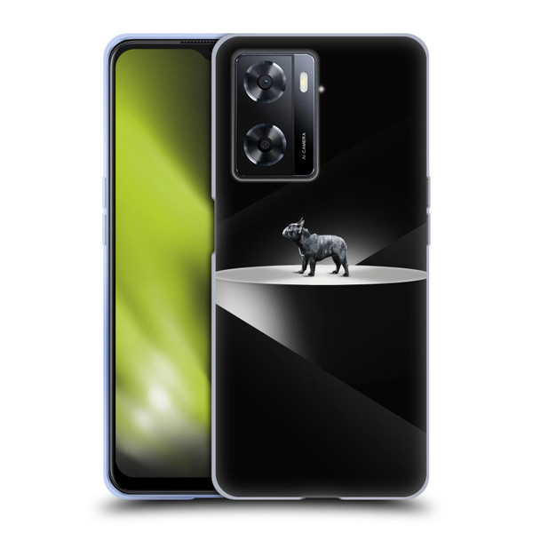 Klaudia Senator French Bulldog 2 Wandering Soft Gel Case for OPPO A57s