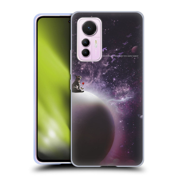 Klaudia Senator French Bulldog 2 In The Galaxy Soft Gel Case for Xiaomi 12 Lite