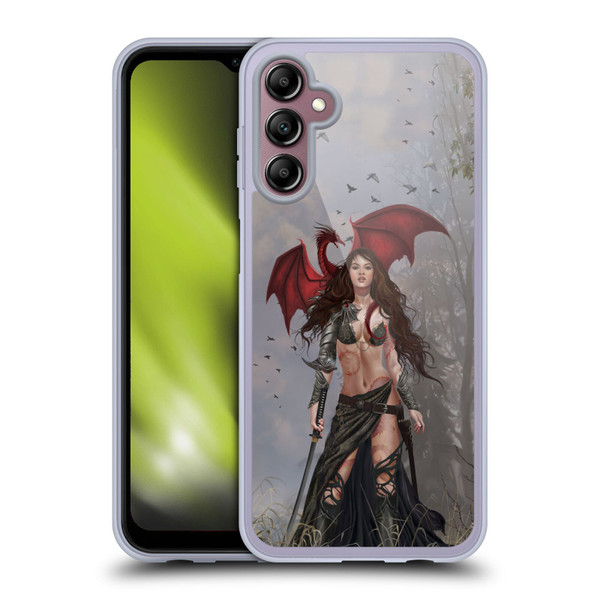 Nene Thomas Gothic Dragon Witch Warrior Sword Soft Gel Case for Samsung Galaxy A14 5G