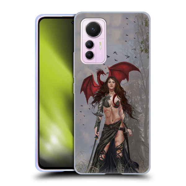 Nene Thomas Gothic Dragon Witch Warrior Sword Soft Gel Case for Xiaomi 12 Lite