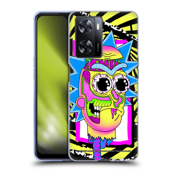Rick And Morty Season 1 & 2 Graphics Rick Soft Gel Case for OPPO A57s