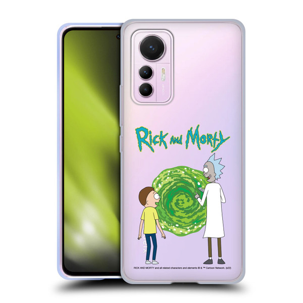 Rick And Morty Season 5 Graphics Character Art Soft Gel Case for Xiaomi 12 Lite