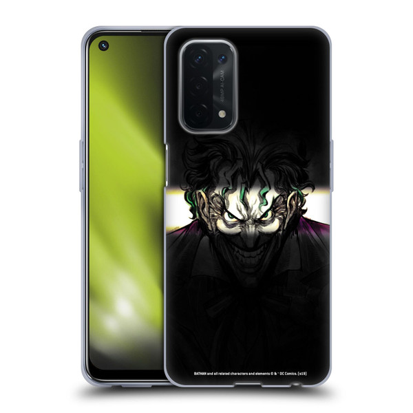 The Joker DC Comics Character Art Arkham Asylum Soft Gel Case for OPPO A54 5G