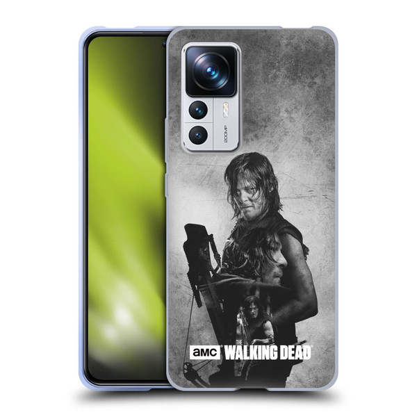 AMC The Walking Dead Double Exposure Daryl Soft Gel Case for Xiaomi 12T Pro