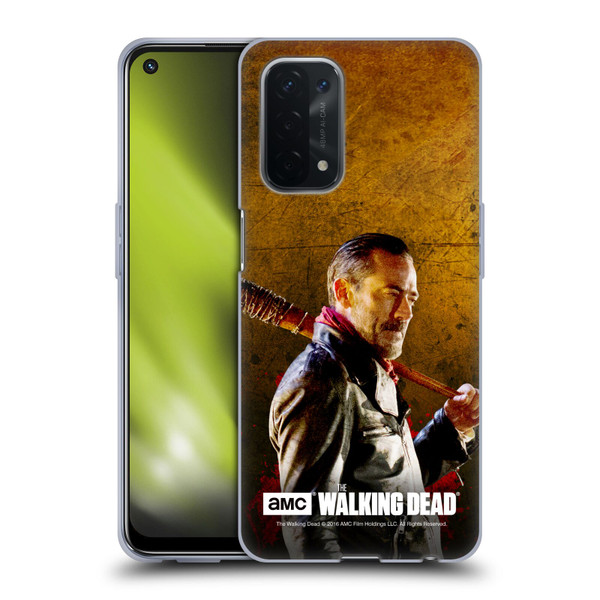 AMC The Walking Dead Negan Lucille 1 Soft Gel Case for OPPO A54 5G