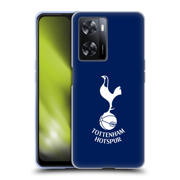 Tottenham Hotspur F.C. Badge Cockerel Soft Gel Case for OPPO A57s