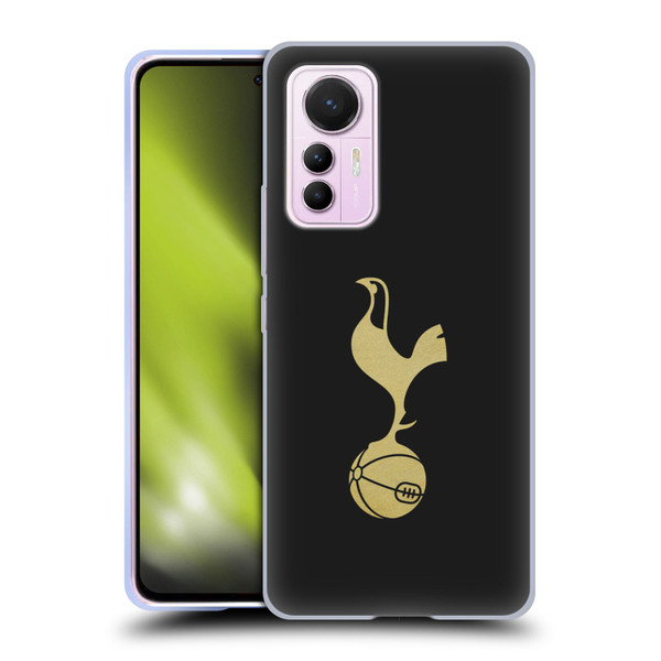 Tottenham Hotspur F.C. Badge Black And Gold Soft Gel Case for Xiaomi 12 Lite