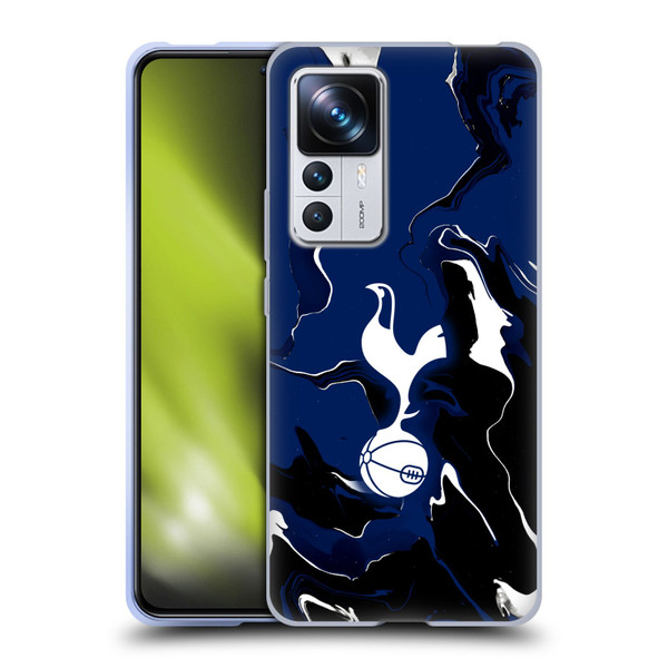 Tottenham Hotspur F.C. Badge Marble Soft Gel Case for Xiaomi 12T Pro