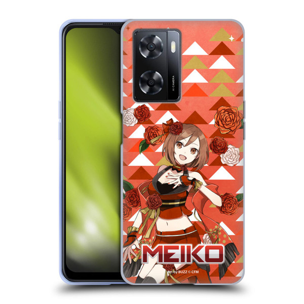 Hatsune Miku Characters Meiko Soft Gel Case for OPPO A57s