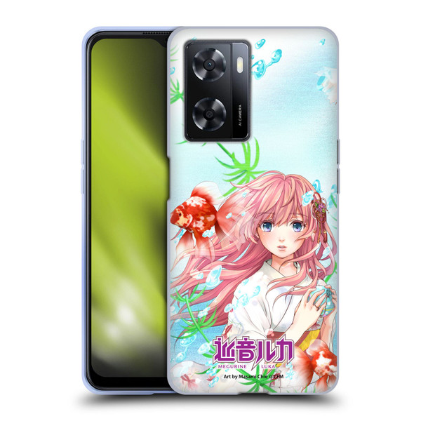 Hatsune Miku Characters Megurine Luka Soft Gel Case for OPPO A57s