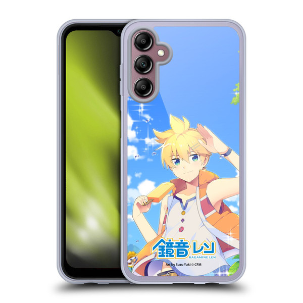 Hatsune Miku Characters Kagamine Len Soft Gel Case for Samsung Galaxy A14 5G