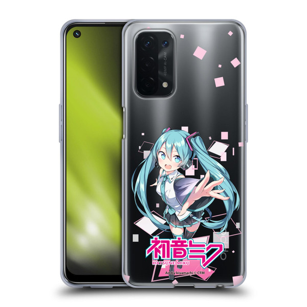 Hatsune Miku Graphics Cute Soft Gel Case for OPPO A54 5G