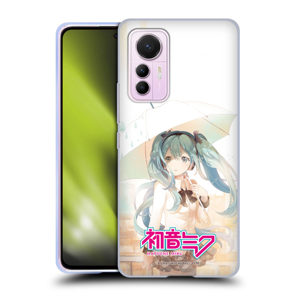 Hatsune Miku Graphics Rain Soft Gel Case for Xiaomi 12 Lite