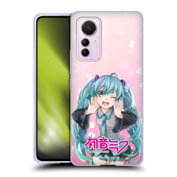 Hatsune Miku Graphics Wink Soft Gel Case for Xiaomi 12 Lite