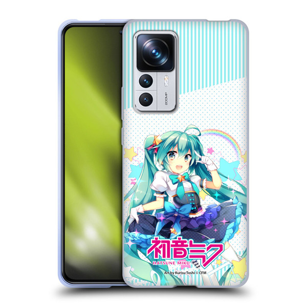 Hatsune Miku Graphics Stars And Rainbow Soft Gel Case for Xiaomi 12T Pro