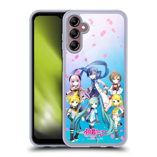 Hatsune Miku Virtual Singers Sakura Soft Gel Case for Samsung Galaxy A14 5G