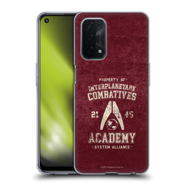 EA Bioware Mass Effect 3 Badges And Logos Interplanetary Combatives Soft Gel Case for OPPO A54 5G