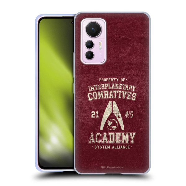 EA Bioware Mass Effect 3 Badges And Logos Interplanetary Combatives Soft Gel Case for Xiaomi 12 Lite