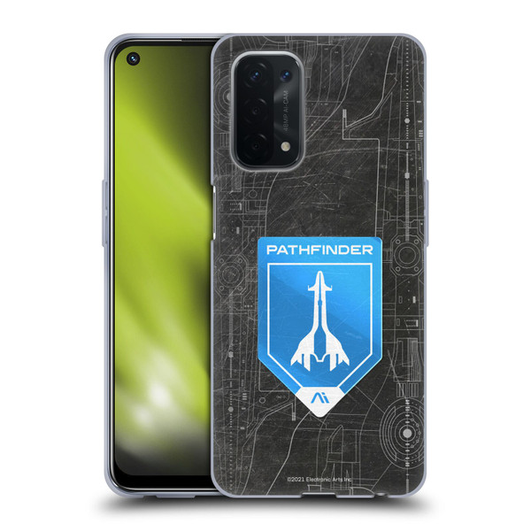 EA Bioware Mass Effect Andromeda Graphics Pathfinder Badge Soft Gel Case for OPPO A54 5G