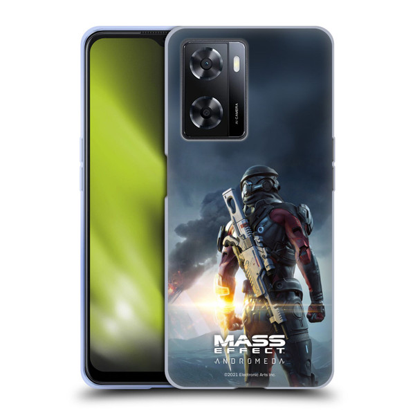 EA Bioware Mass Effect Andromeda Graphics Key Art Super Deluxe 2017 Soft Gel Case for OPPO A57s