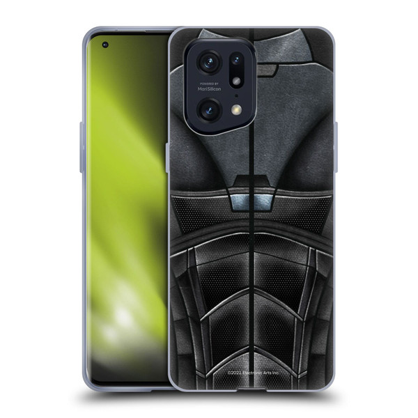 EA Bioware Mass Effect Armor Collection N7 Soft Gel Case for OPPO Find X5 Pro