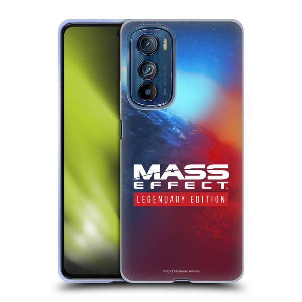 EA Bioware Mass Effect Legendary Graphics Logo Key Art Soft Gel Case for Motorola Edge 30