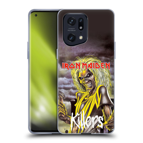 Iron Maiden Album Covers Killers Soft Gel Case for OPPO Find X5 Pro