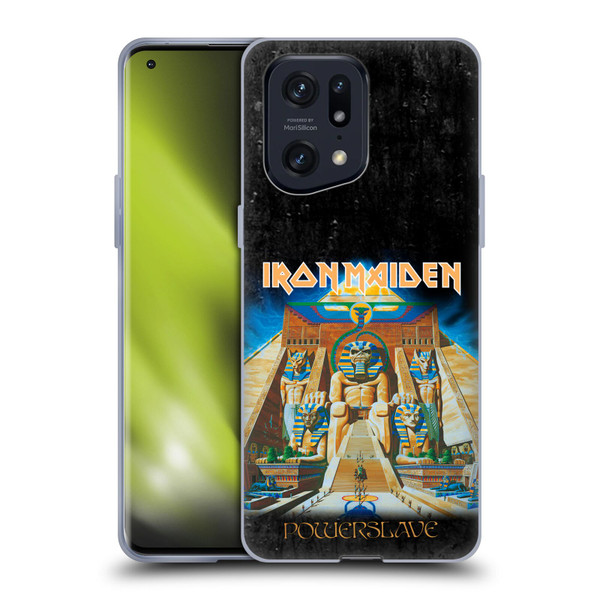 Iron Maiden Album Covers Powerslave Soft Gel Case for OPPO Find X5 Pro