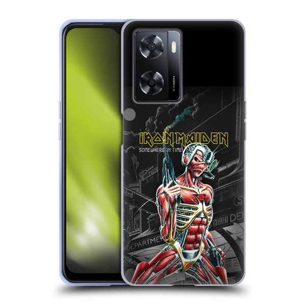 Iron Maiden Album Covers Somewhere Soft Gel Case for OPPO A57s