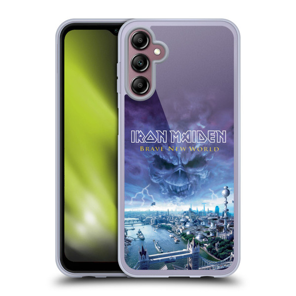 Iron Maiden Album Covers Brave New World Soft Gel Case for Samsung Galaxy A14 5G