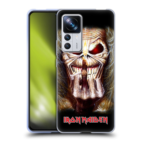 Iron Maiden Art Candle Finger Soft Gel Case for Xiaomi 12T Pro