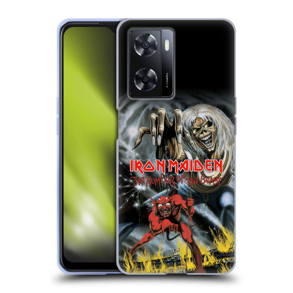 Iron Maiden Graphics The Number Of The Beast Soft Gel Case for OPPO A57s