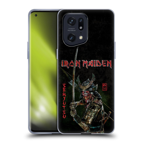 Iron Maiden Senjutsu Album Cover Soft Gel Case for OPPO Find X5 Pro