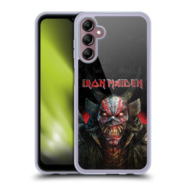 Iron Maiden Senjutsu Back Cover Death Snake Soft Gel Case for Samsung Galaxy A14 5G