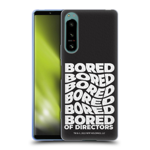 Bored of Directors Graphics Bored Soft Gel Case for Sony Xperia 5 IV