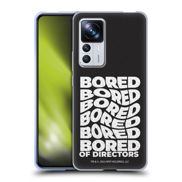 Bored of Directors Graphics Bored Soft Gel Case for Xiaomi 12T Pro