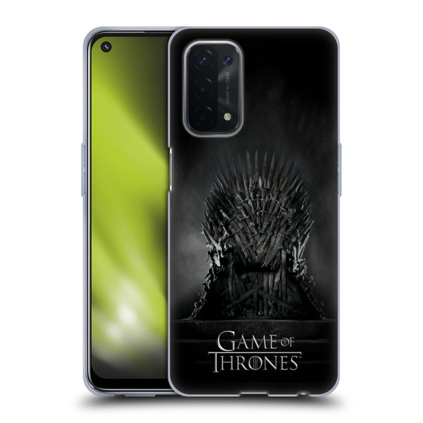 HBO Game of Thrones Key Art Iron Throne Soft Gel Case for OPPO A54 5G