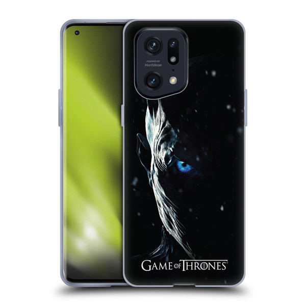 HBO Game of Thrones Season 7 Key Art Night King Soft Gel Case for OPPO Find X5 Pro