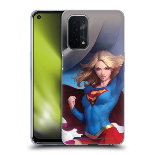 Superman DC Comics Supergirl Comic Art #12 Variant Soft Gel Case for OPPO A54 5G