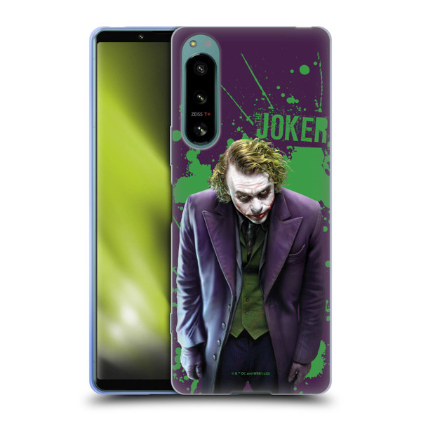 The Dark Knight Graphics Character Art Soft Gel Case for Sony Xperia 5 IV