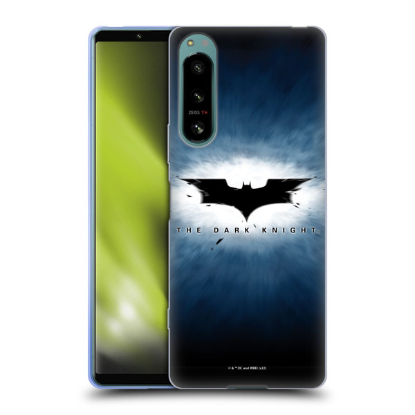 The Dark Knight Graphics Logo Soft Gel Case for Sony Xperia 5 IV