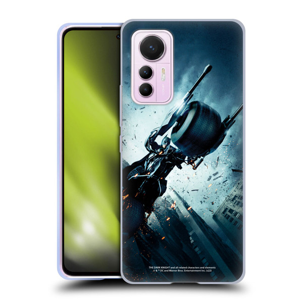 The Dark Knight Key Art Batman Batpod Soft Gel Case for Xiaomi 12 Lite