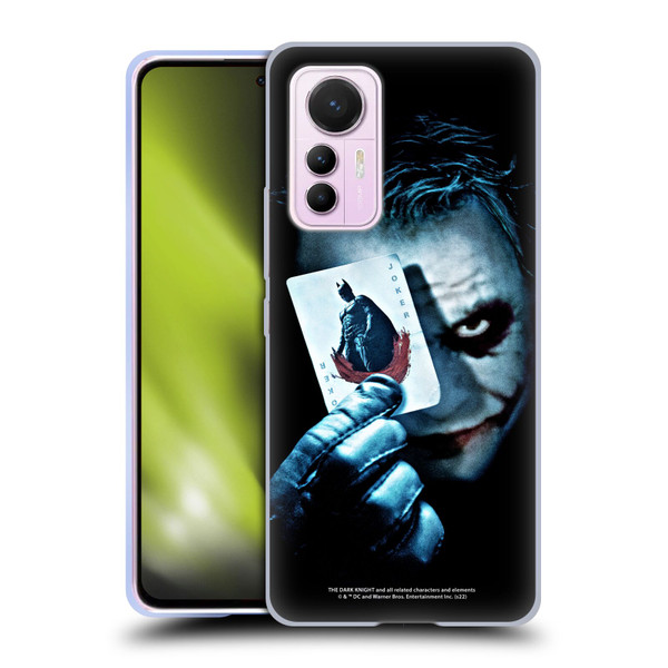 The Dark Knight Key Art Joker Card Soft Gel Case for Xiaomi 12 Lite