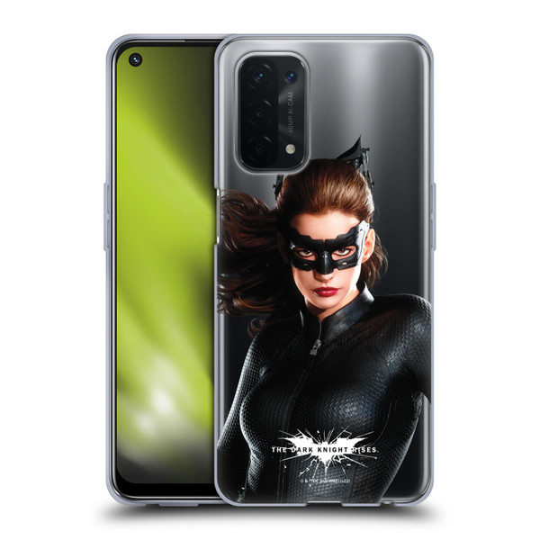 The Dark Knight Rises Character Art Catwoman Soft Gel Case for OPPO A54 5G