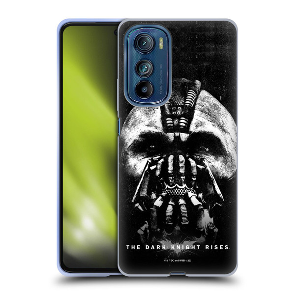 The Dark Knight Rises Key Art Bane Soft Gel Case for Motorola Edge 30