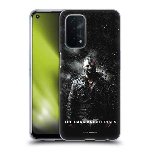 The Dark Knight Rises Key Art Bane Rain Poster Soft Gel Case for OPPO A54 5G