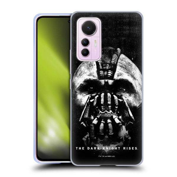 The Dark Knight Rises Key Art Bane Soft Gel Case for Xiaomi 12 Lite